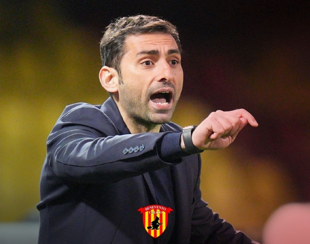 Benevento, è finita l’avventura di Michele Pazienza: il club lo esonera